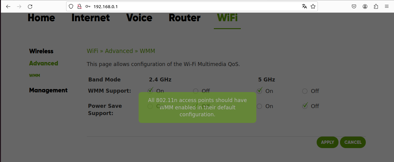 MIMO event illegal gateway multimedia 802.11