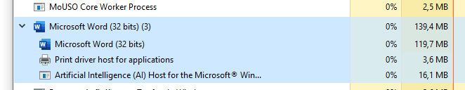 AI - Print driver host for apllications
