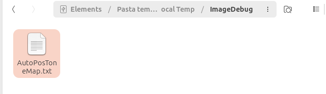 autotone map image debug