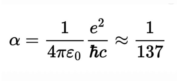 constante de estrutura fina: alfa