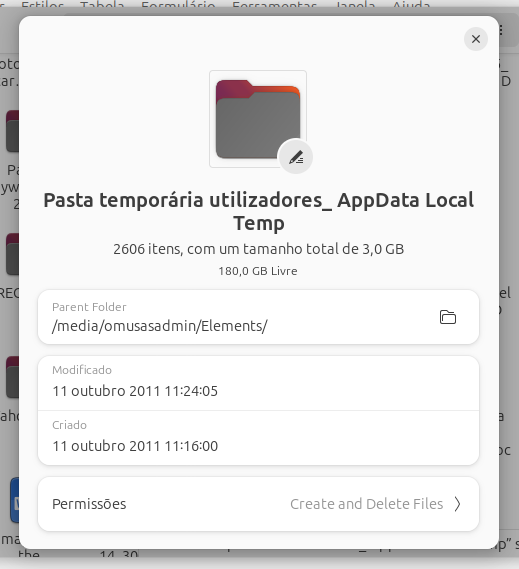 Pasta temporária do Windows 2 app data local temp
