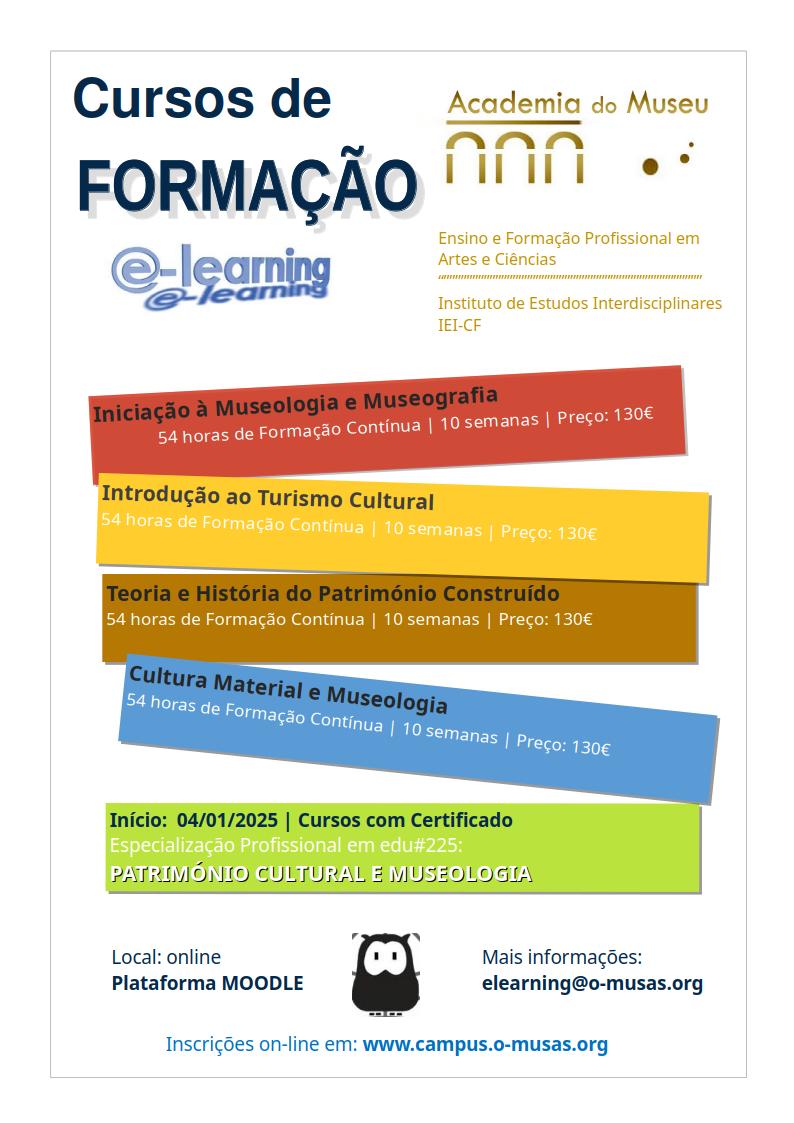 Curso de Especialização em Património Cultural e Museologia